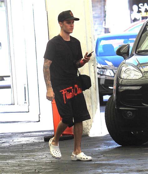 Justin Bieber's Styles: From Yellow Crocs to Louis Vuitton Slippers